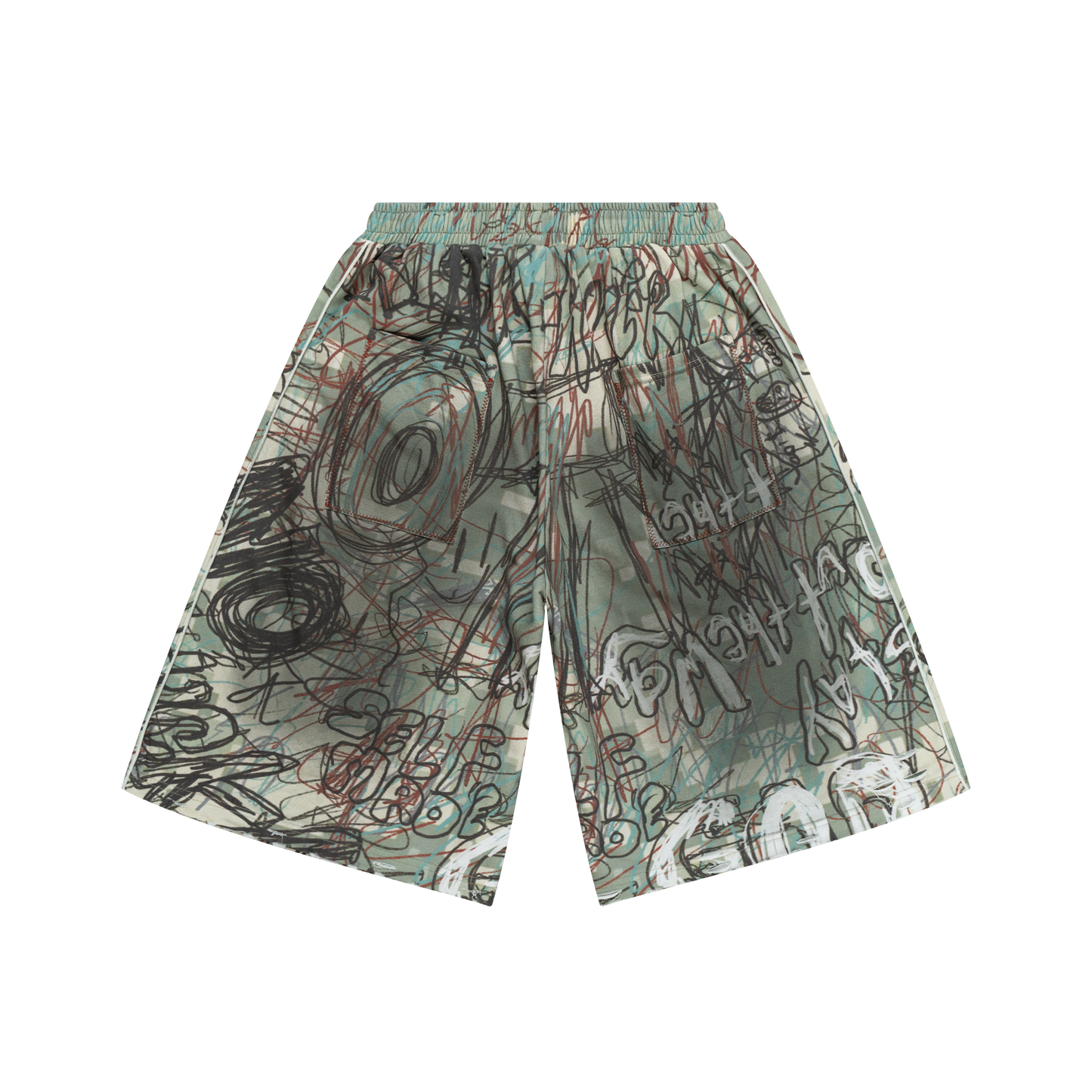 GRAFFITI SWEATSHORTS