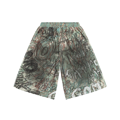 GRAFFITI SWEATSHORTS