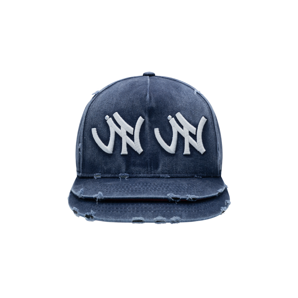 BLUE DOUBLE BRIM