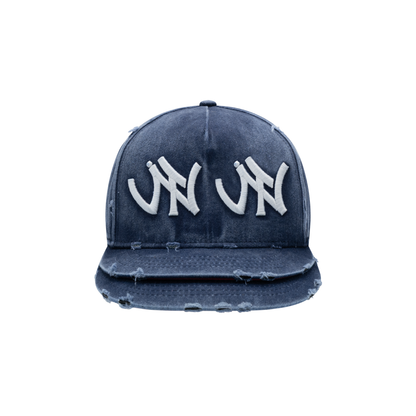 BLUE DOUBLE BRIM