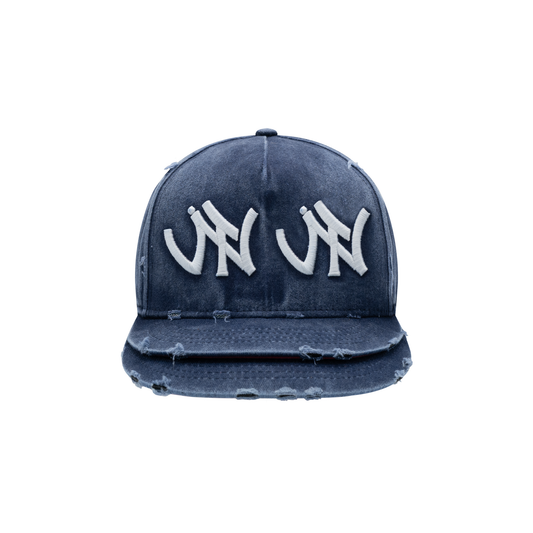 BLUE DOUBLE BRIM
