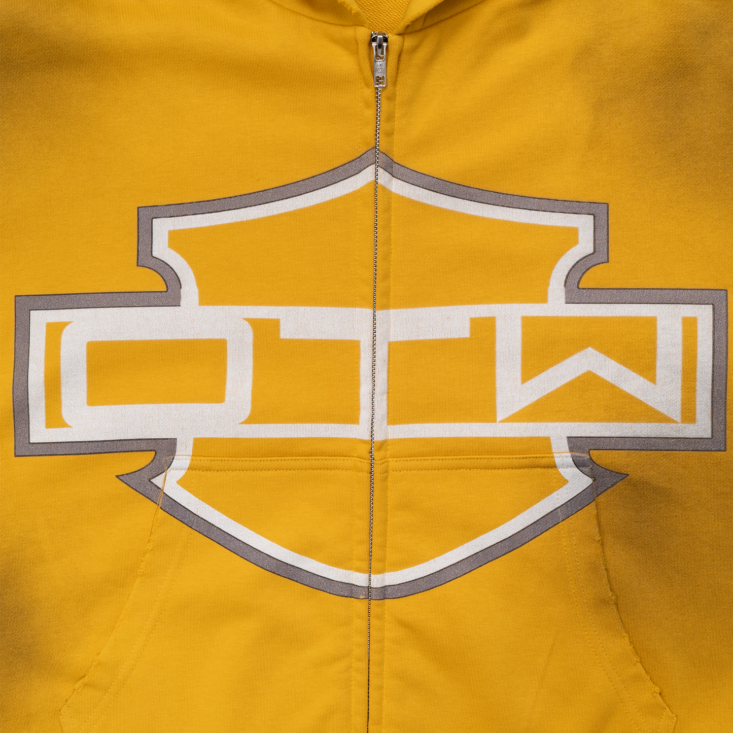 YELLOW BIKER ZIP